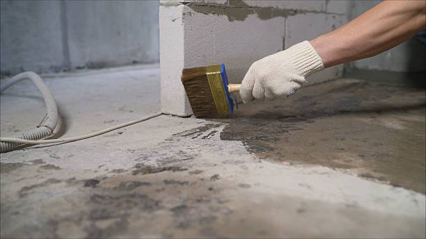 SJ Waterproofing Pros Waterproofing coverage map for Bridgeport, NY and surrounding area